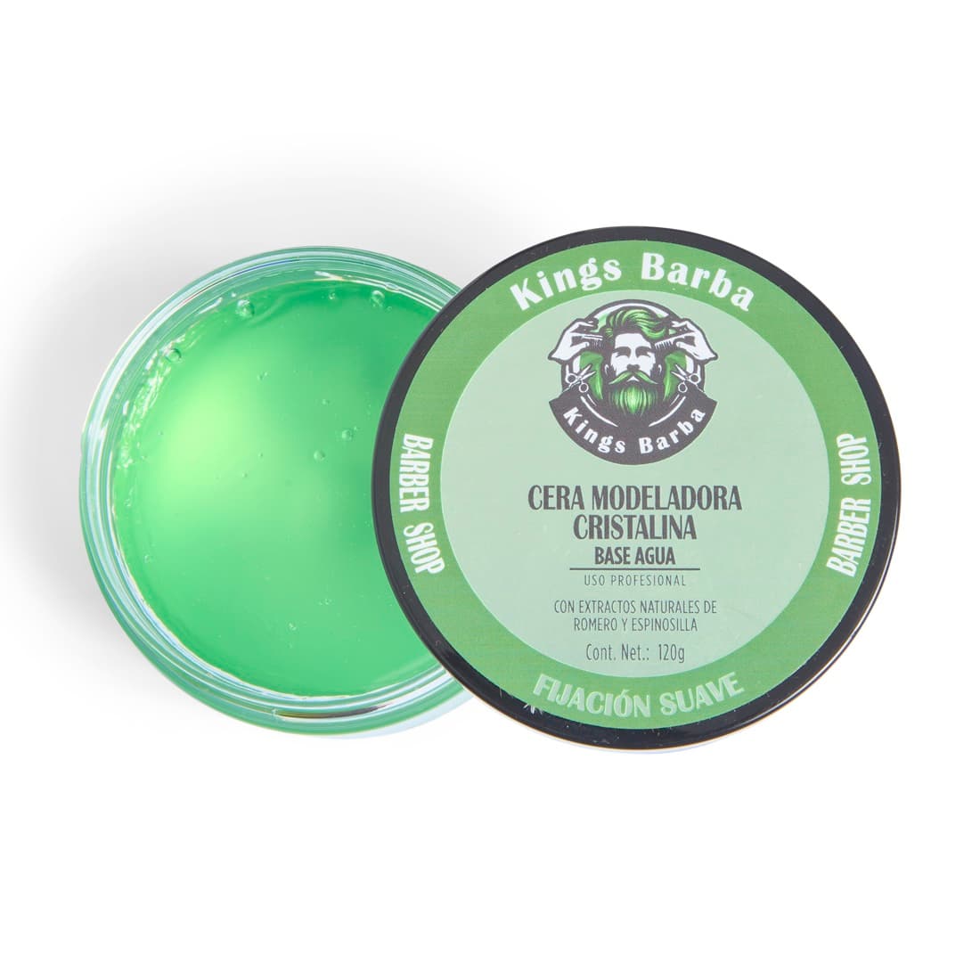 Kings Barba Cera Cristalina Suave